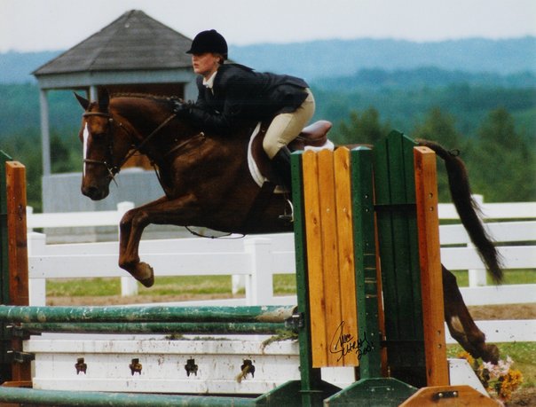 Alicia Bedesky and Tiger Lily